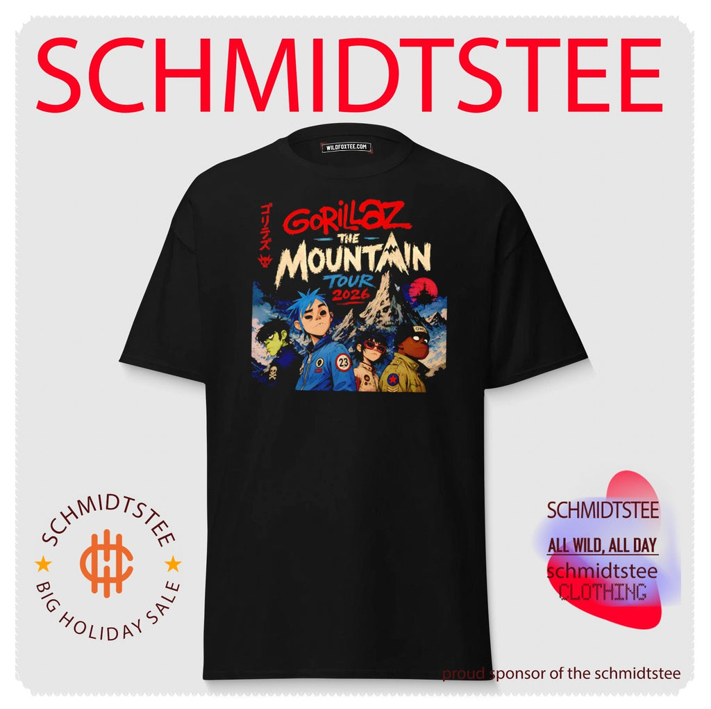 Gorillaz The Mountain Tour 2026 Damon Albarn shirt Unisex