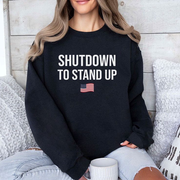 Government Shutdown To Stand Up T Shirt Unisex