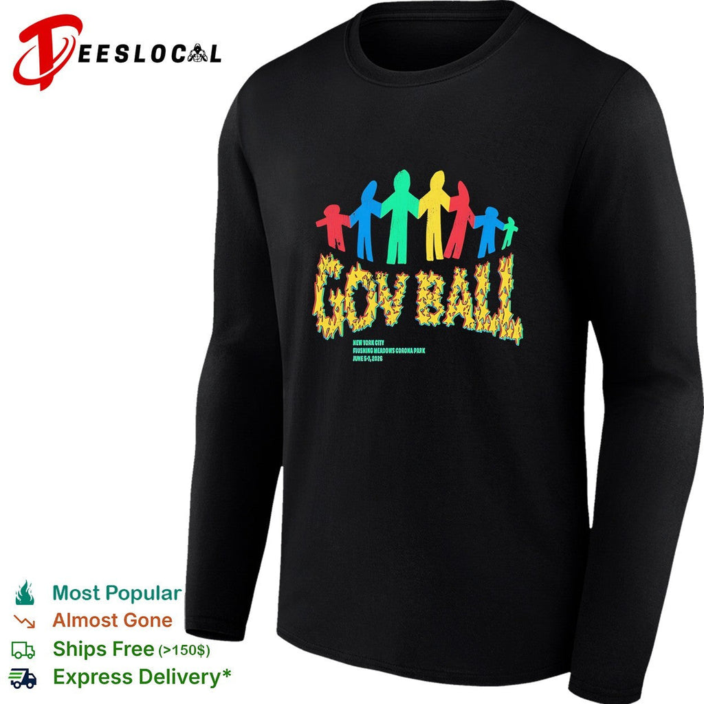 Governors Ball June 5 7 2026 New York shirt Unisex