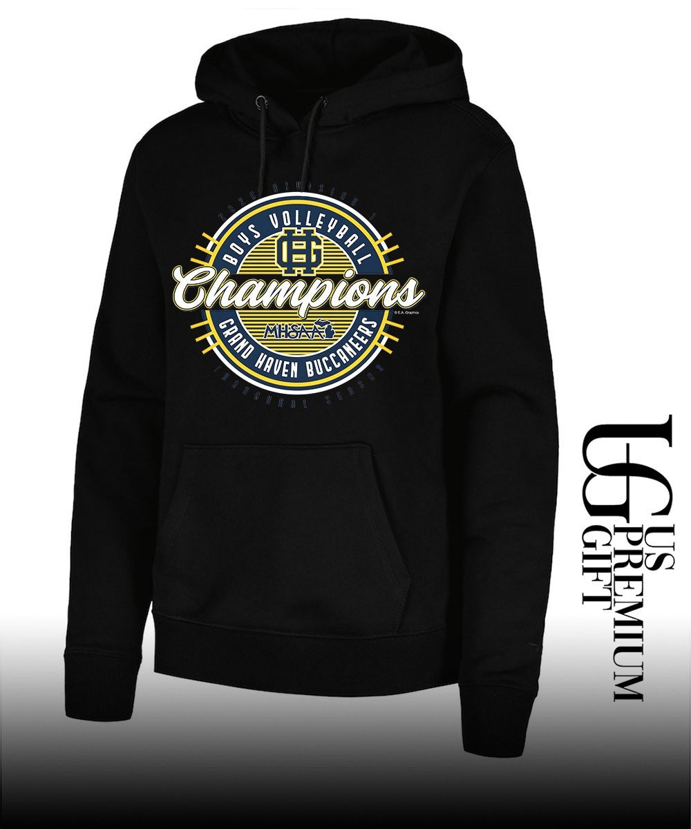 Grand Haven Buccaneers 2026 MHSAA Boys Volleyball Division 1 Champions shirt Unisex