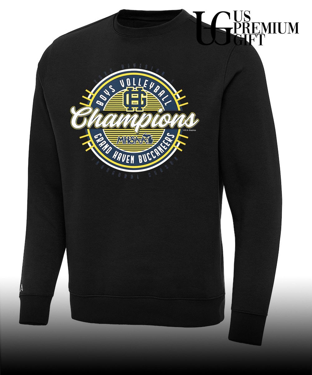 Grand Haven Buccaneers 2026 MHSAA Boys Volleyball Division 1 Champions shirt Unisex