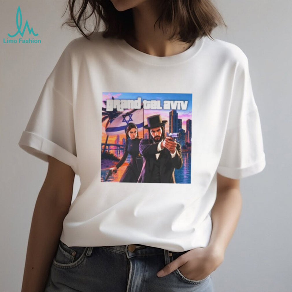 Grand Tel Aviv Parody Art Israel Gaming shirt