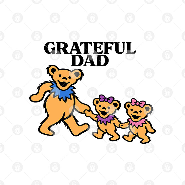 Grateful Dad Bears Grateful Dead T Shirt Unisex