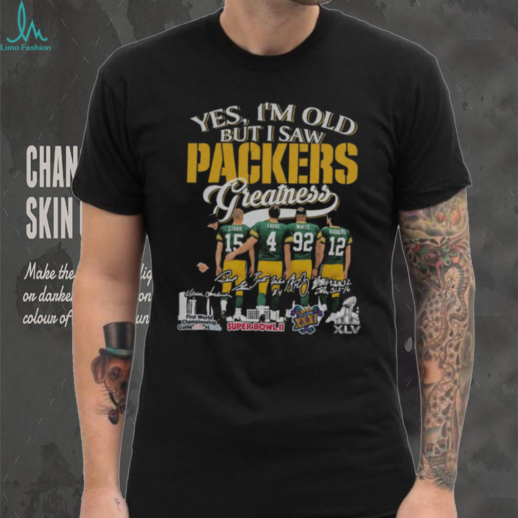 Green Bay Packers Legends Packers Greatness Football Fans Shirt