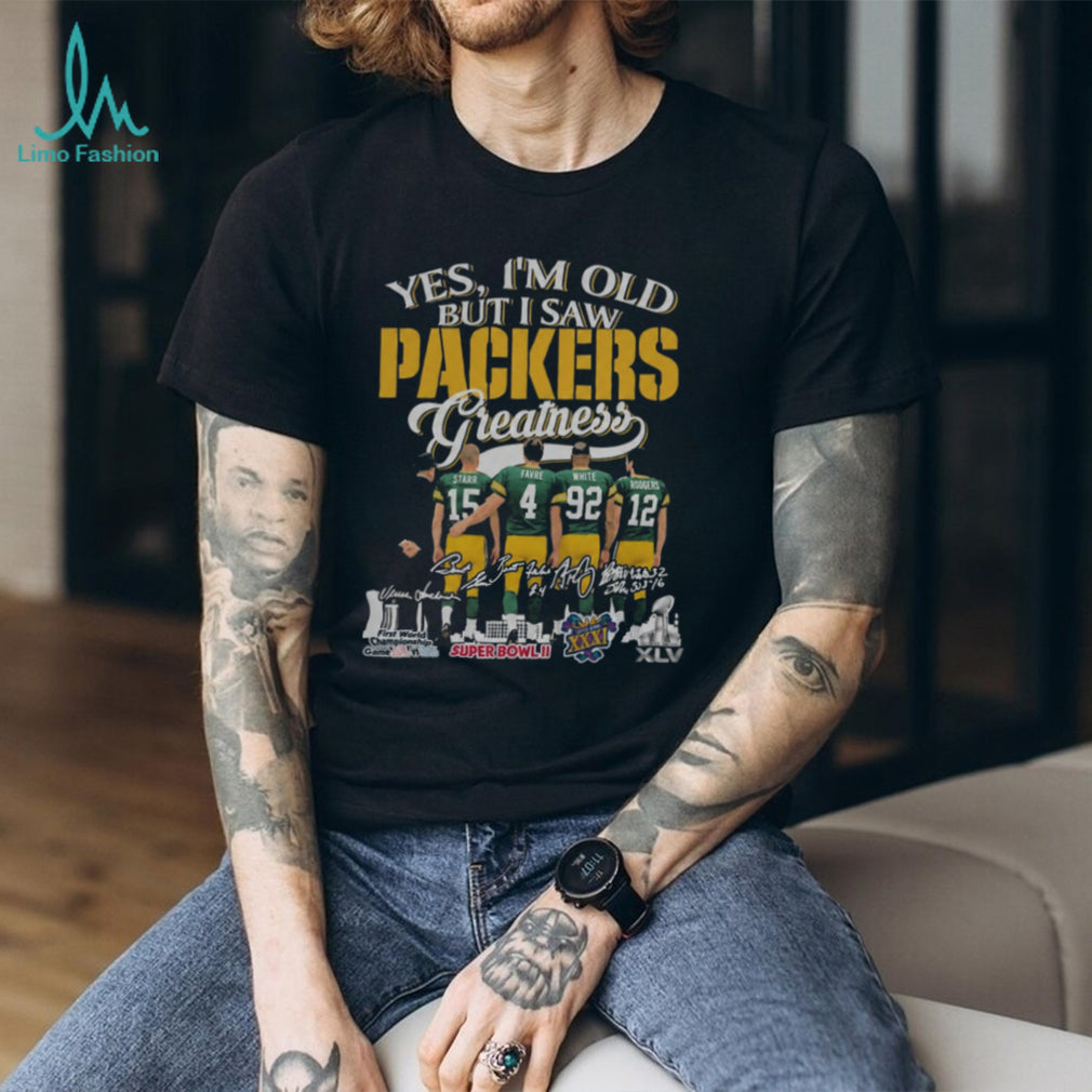 Green Bay Packers Legends Packers Greatness Football Fans Shirt