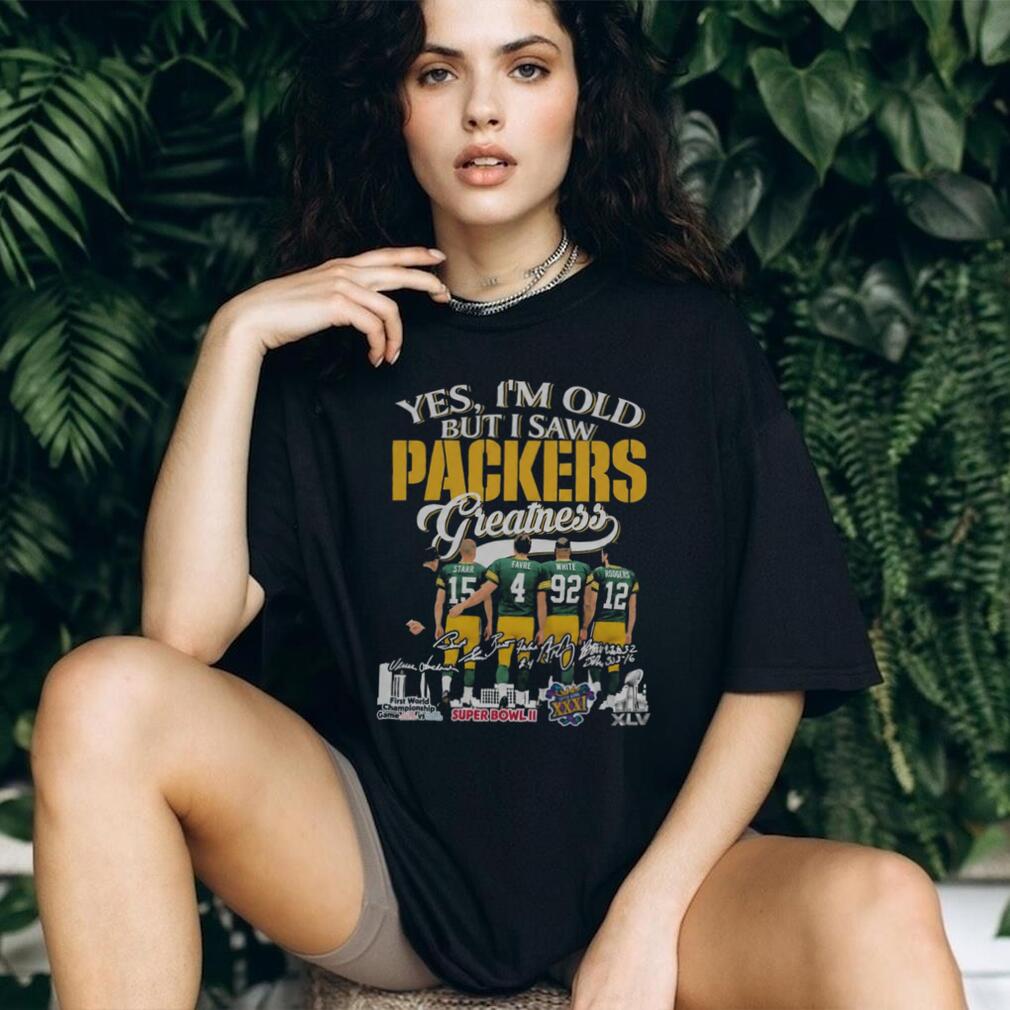Green Bay Packers Legends Packers Greatness Football Fans Shirt