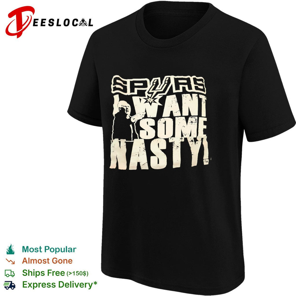 Gregg Popovich San Antonio Spurs NBA I Want Some Nasty basketball shirt Unisex