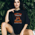 Grumpy Woman Born in September Anger Issues Wolf Quote shirt