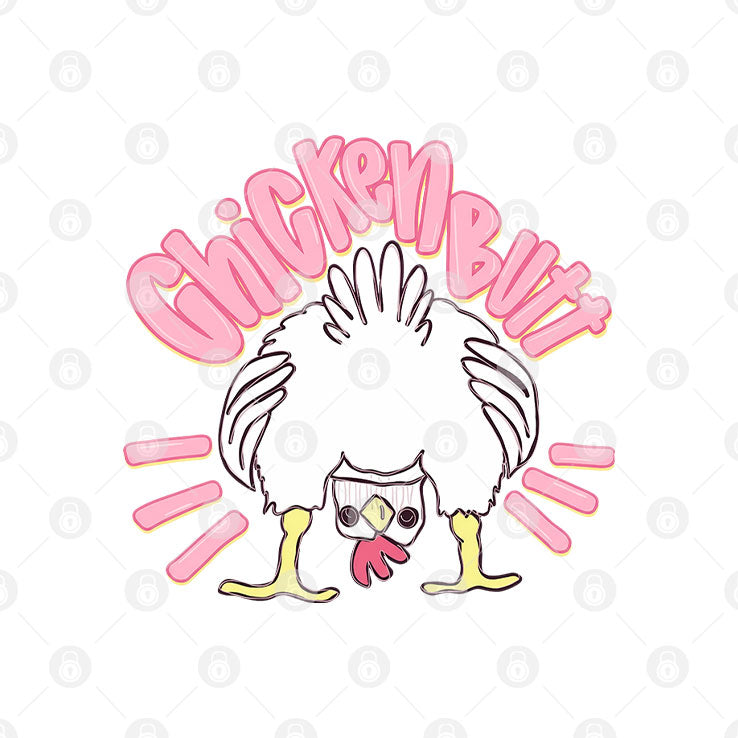 Guess What Chicken Butt T Shirt Unisex