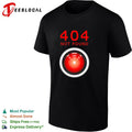 HAL 9000 404 not found computer error sci-fi shirt Unisex