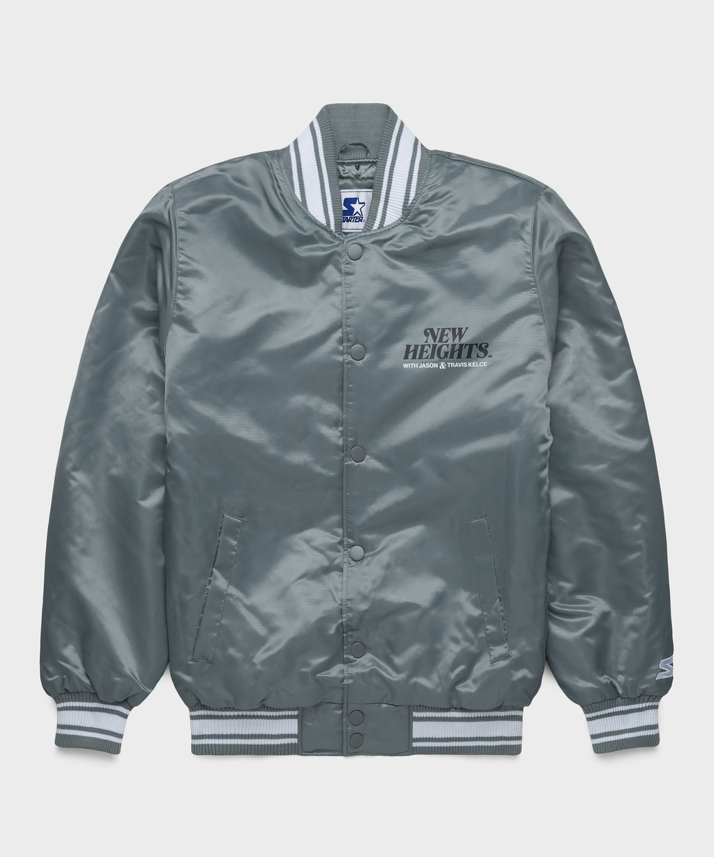HOMAGE x New Heights x Starter Satin Jacket Unisex