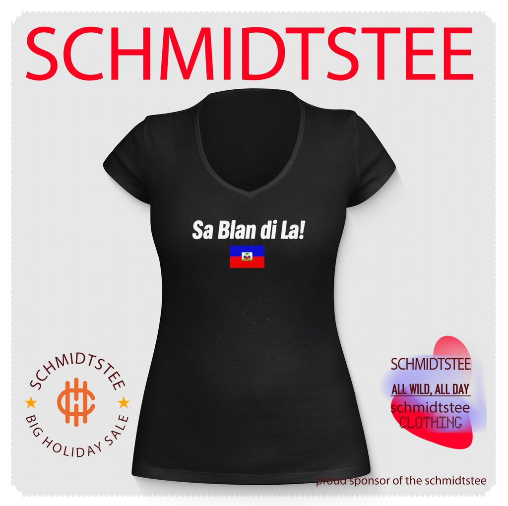 Haitian Sa Blan Di La Shirt Unisex