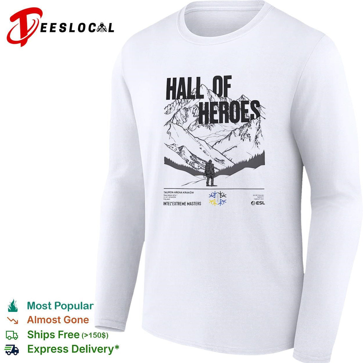 Hall of Heroes Intel Extreme Masters Tauron Arena Krakow 06 08 February 2026 shirt Unisex