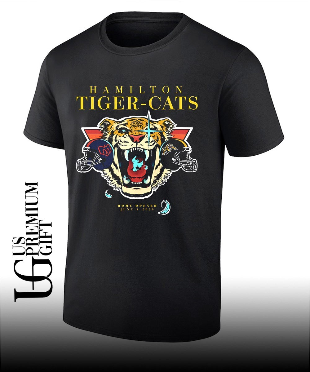 Hamilton Tiger-Cats Home Opener June 4 2026 logo shirt Unisex