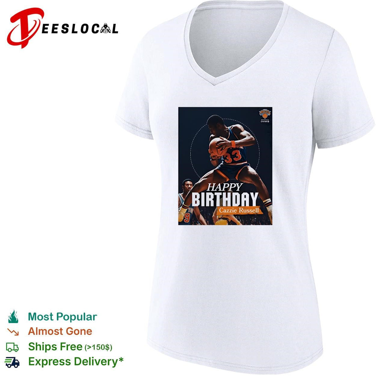 Happy Birthday Cazzie Russell shirt Unisex