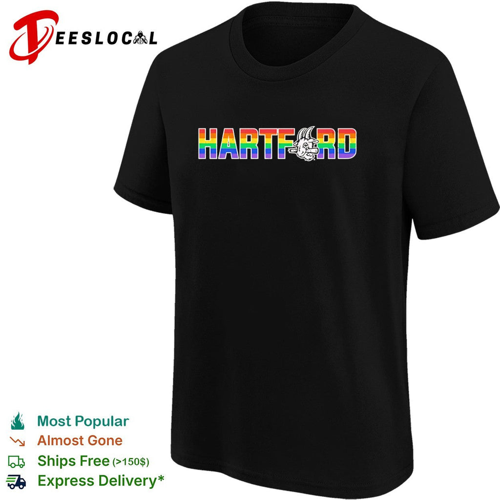 Hartford Yard Goats rainbow shirt Unisex