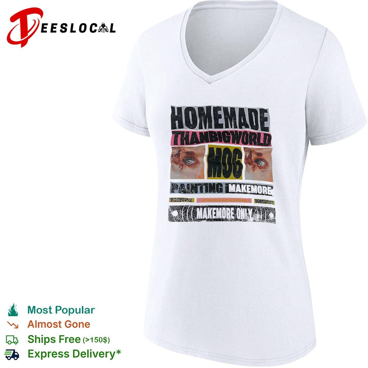 Homemade thanbigworld hos shirt Unisex