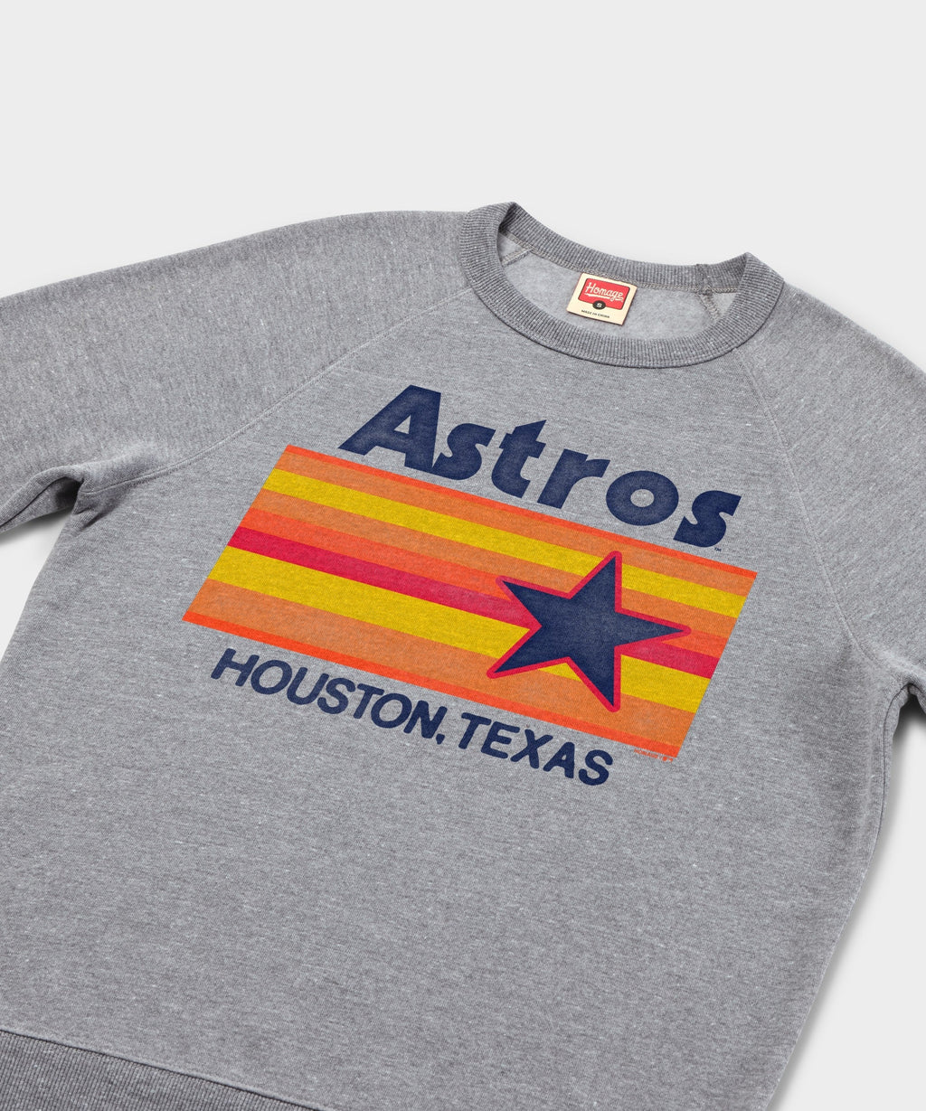 Houston Astros Jersey Logo '75 Crewneck Unisex