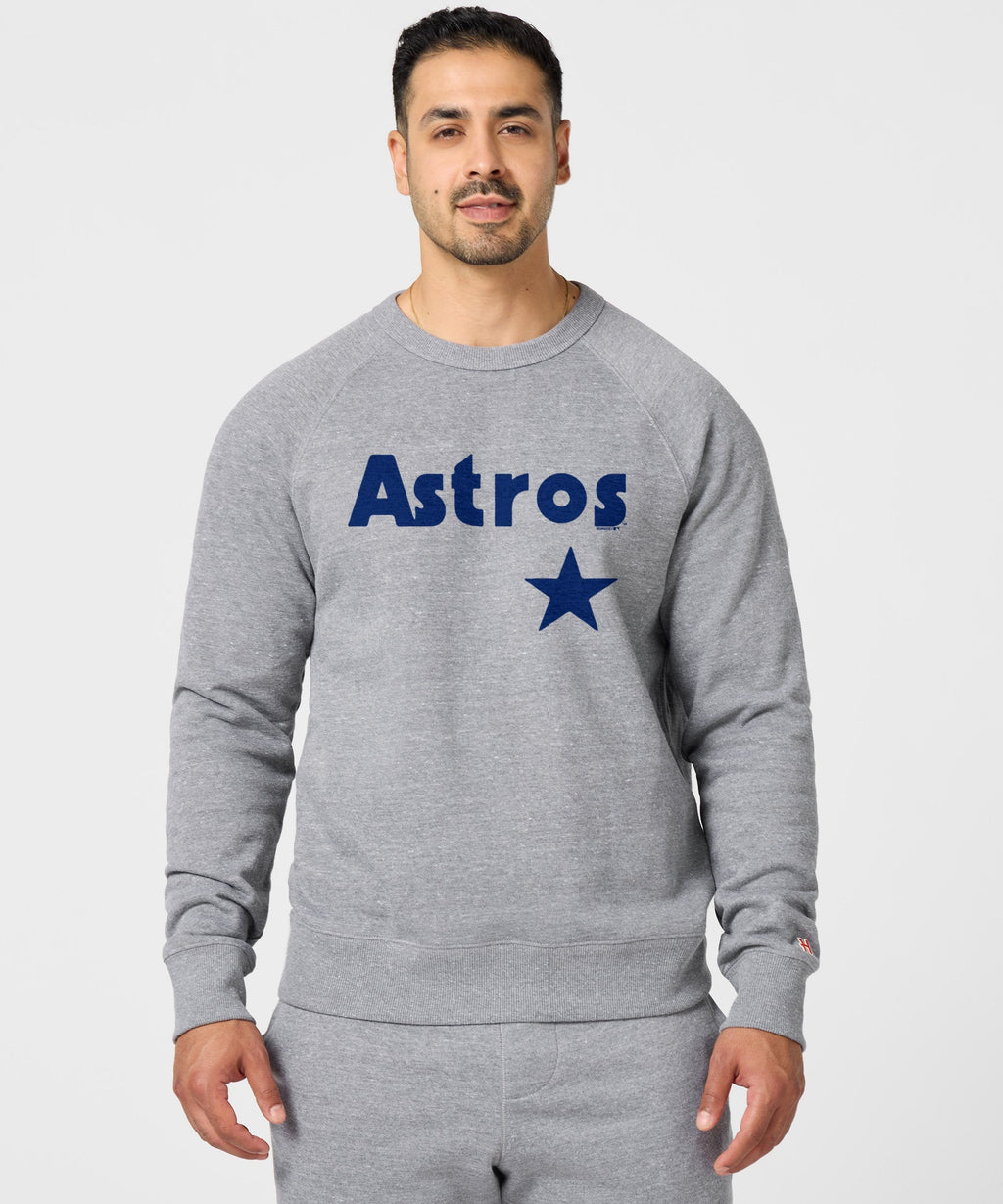 Houston Astros Jersey Logo '80 Crewneck Unisex
