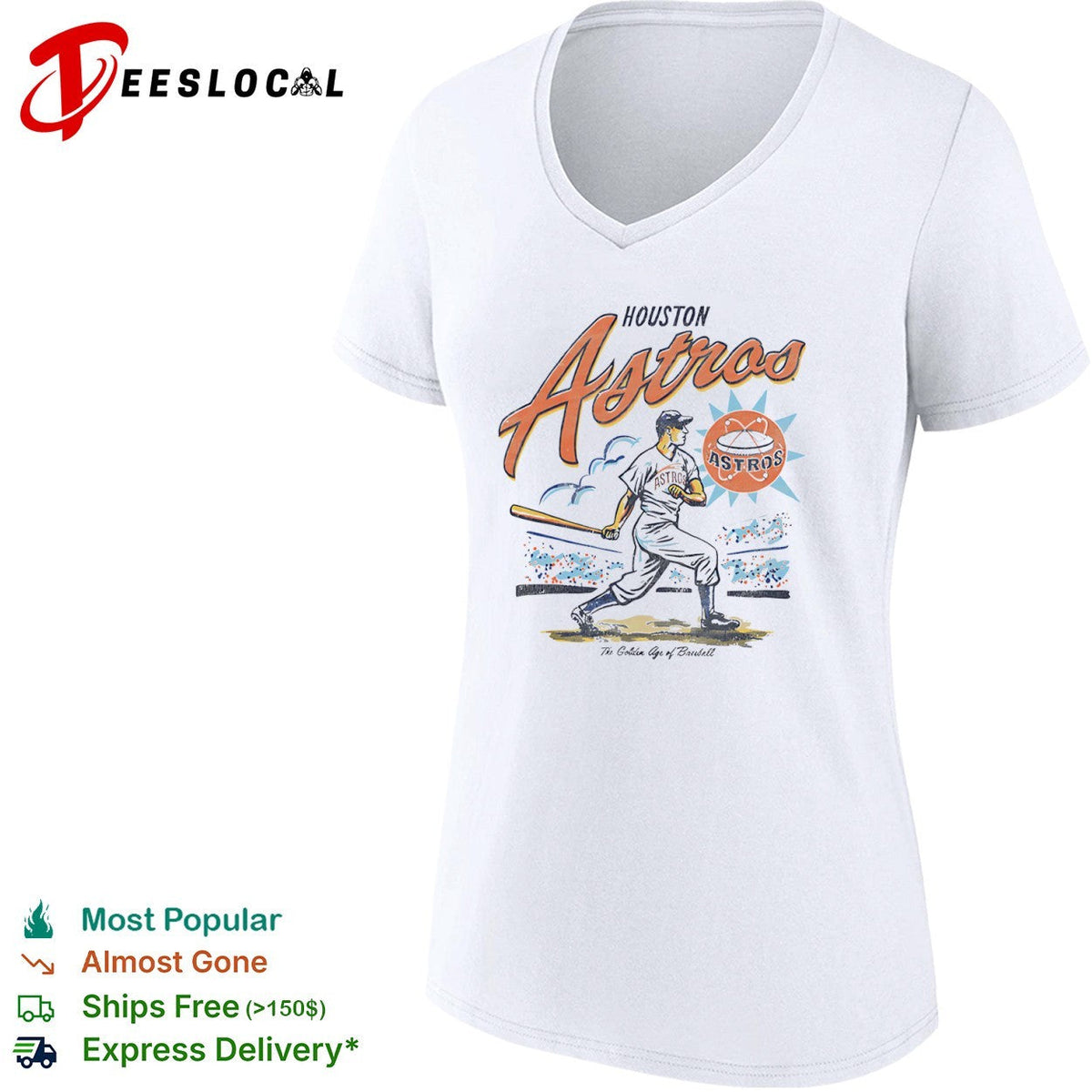 Houston Astros The Golden Age shirt Unisex