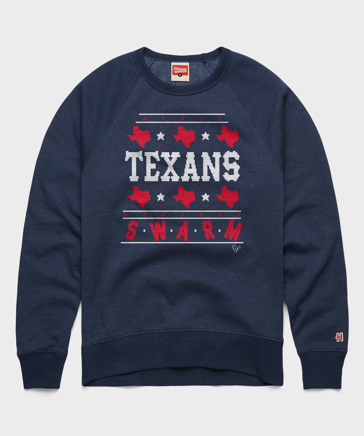 Houston Texans Holiday Crewneck Unisex