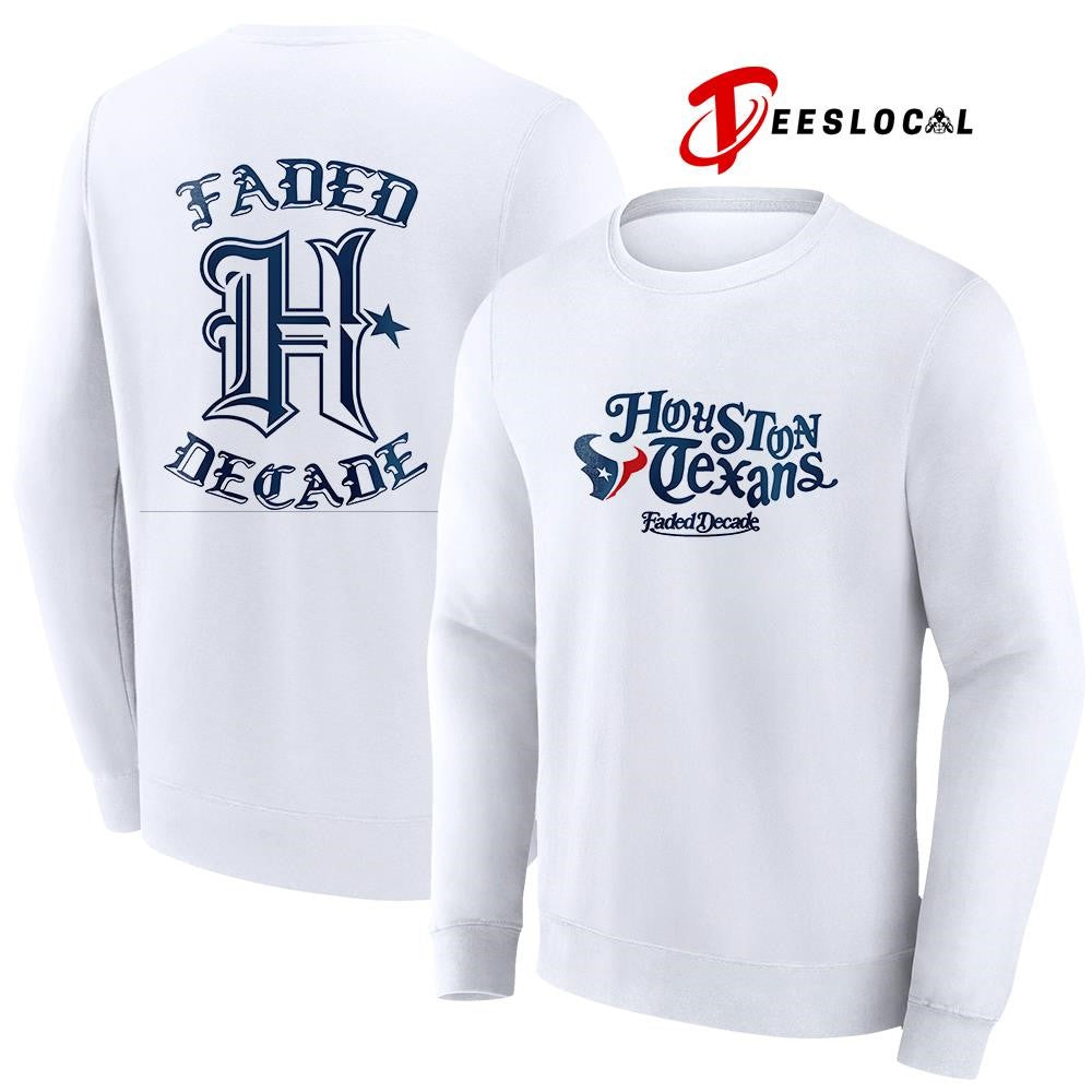 Houston Texans collab Houston Texans logo graphic shirt Unisex