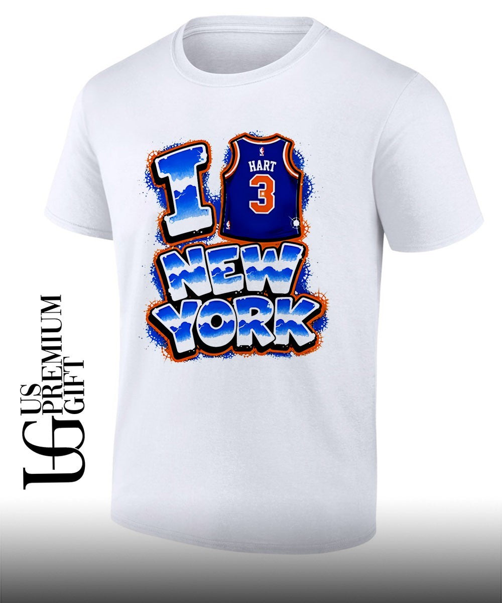 I Heart Josh Hart 3 Jersey Basketball Y2K Airbrush Finals 2026 Unisex
