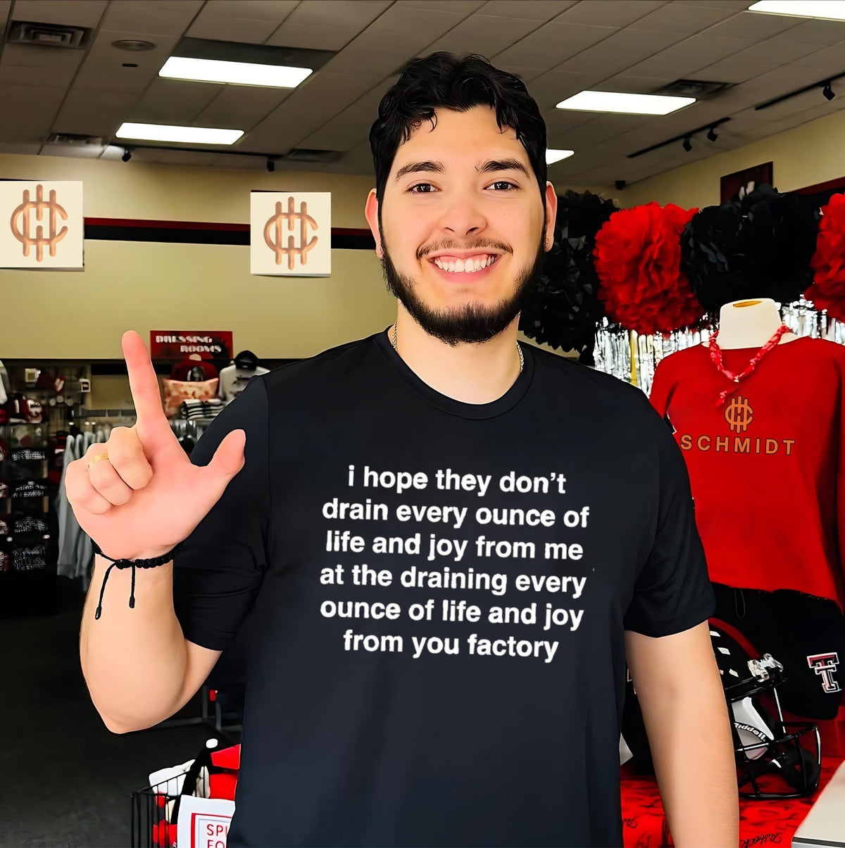 I Hope They Don’t Drain Every Ounce of Life and Joy from You Factory shirt Unisex