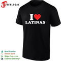 I Love Latinas Heart Minimalist shirt Unisex