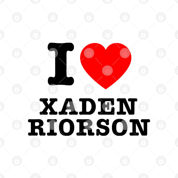 I Love Xaden Riorson Shirt Unisex