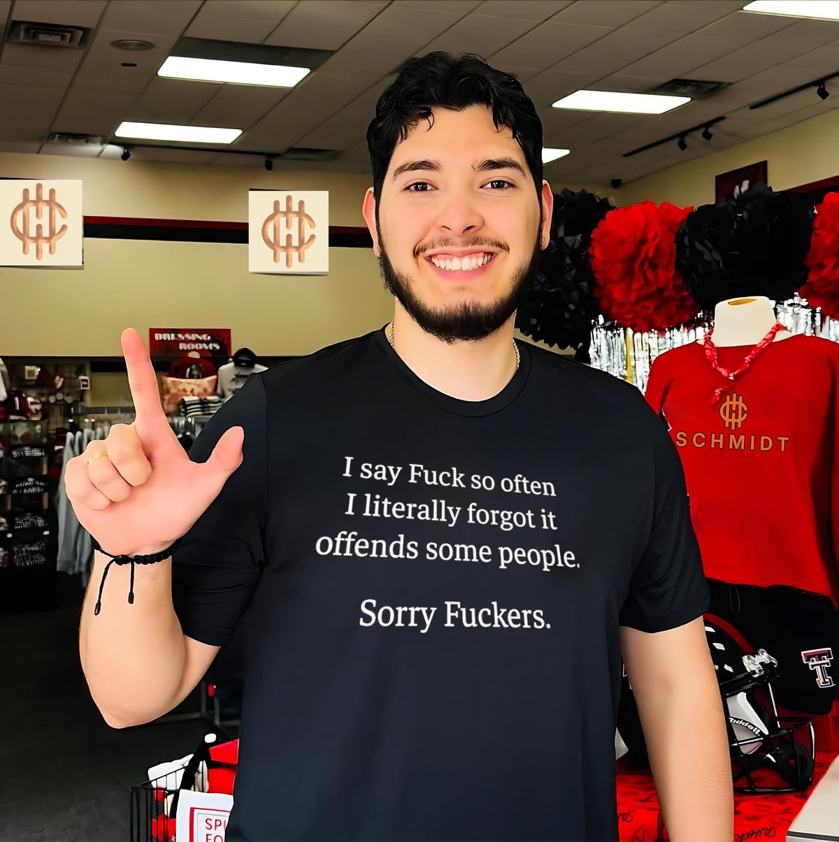 I Say Fuck so Often I Literally Forgot It Offends Some People Sorry Fuckers shirt Unisex