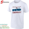 I Spent The Day Out With Thomas Train Franchise Engine Character Toddler shirt Unisex