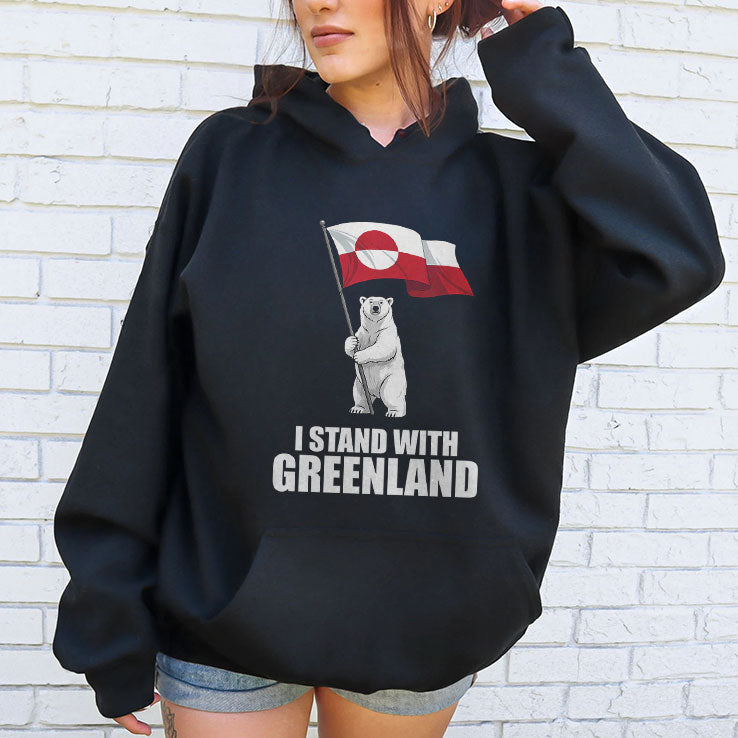 I Stand With Greenland T Shirt Unisex