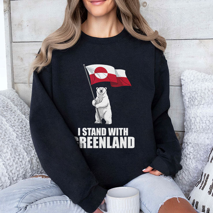 I Stand With Greenland T Shirt Unisex