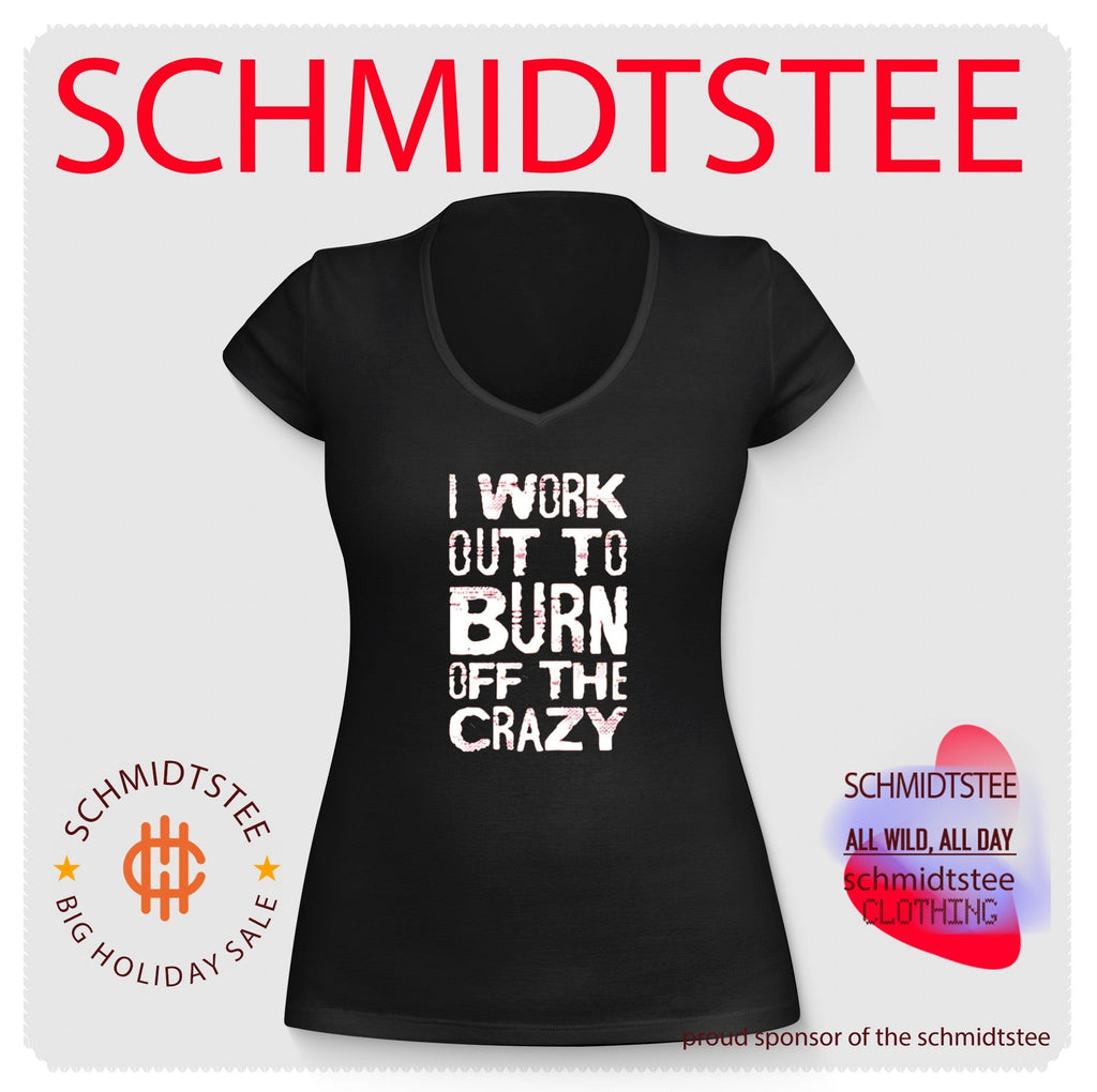 I Work Out to Burn off the Crazy fitness shirt Unisex