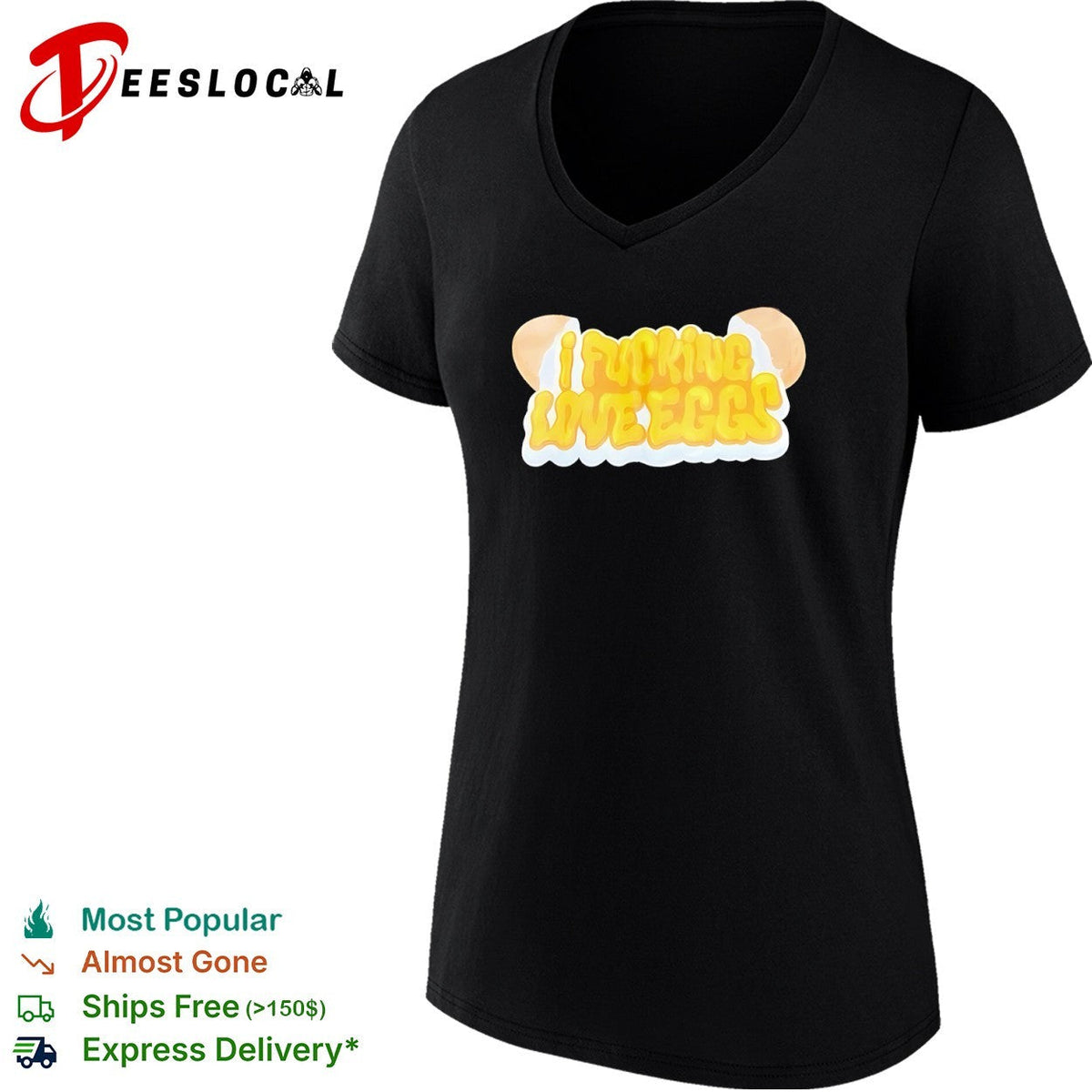 I fucking love eggs shirt Unisex