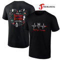 I have a Marilyn Manson addiction heartbeat signs shirt Unisex