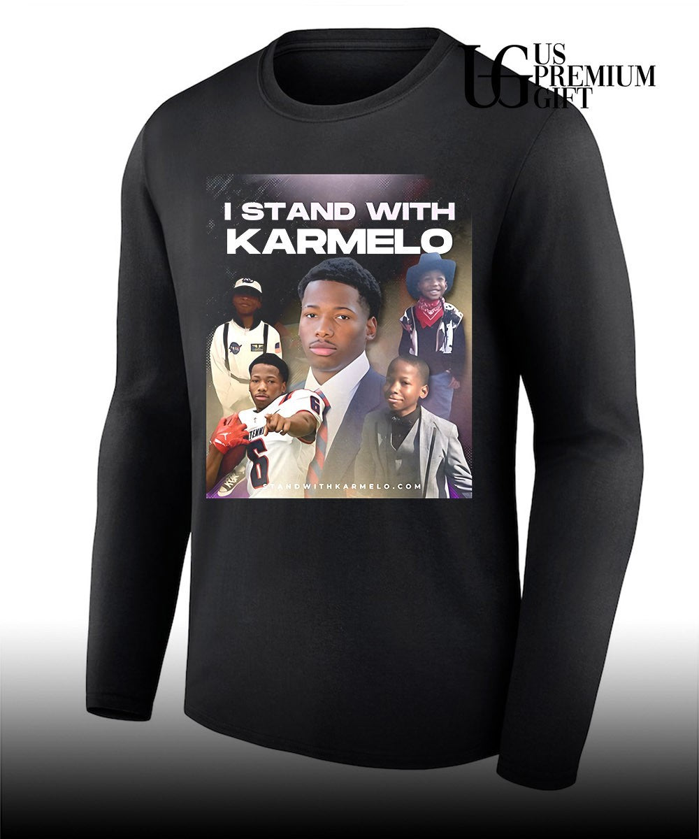 I stand with Karmelo Anthony 2026 graphic shirt Unisex