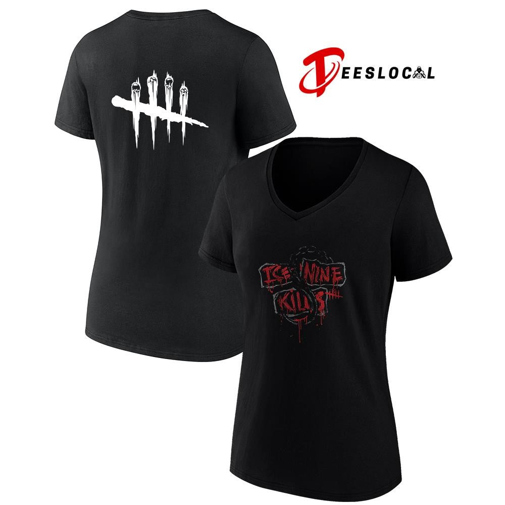 Ice Nine Kills X Dead By Daylight Play Dead Hooked on a Feeling logo shirt Unisex