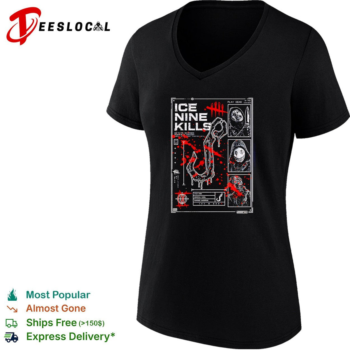 Ice Nine Kills X Dead By Daylight Play Dead Killer Profile shirt Unisex