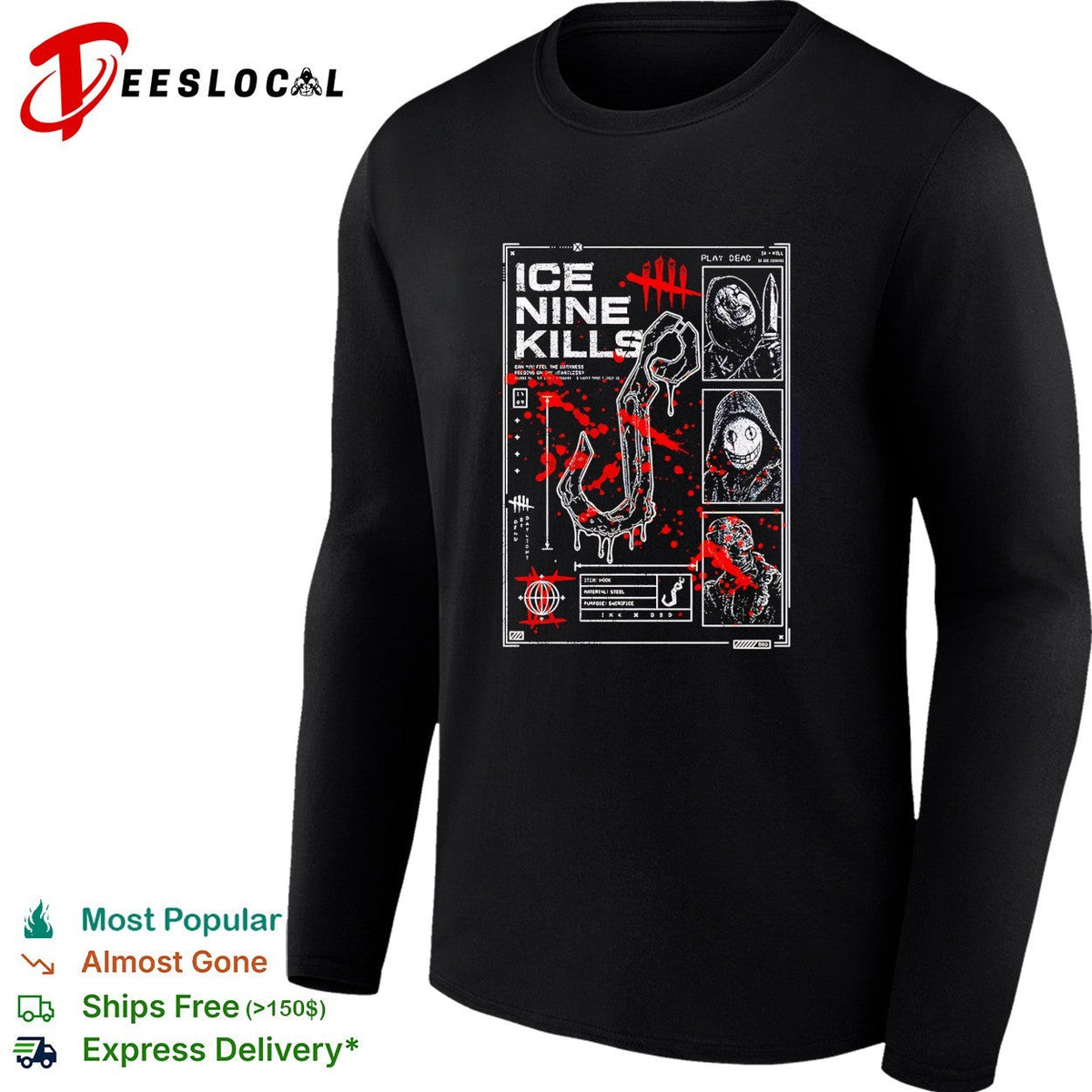Ice Nine Kills X Dead By Daylight Play Dead Killer Profile shirt Unisex
