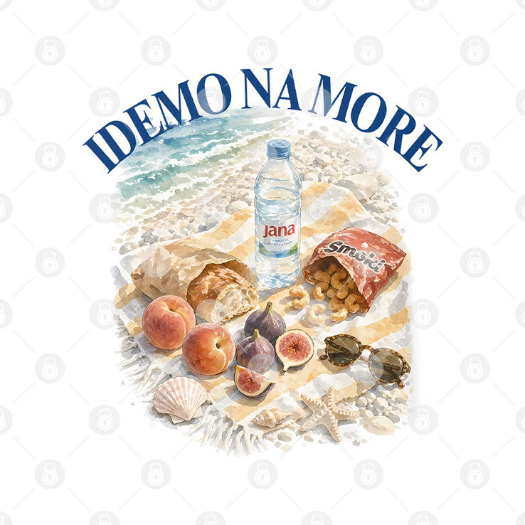 Idemo Na More Balkan Summer Shirt Unisex