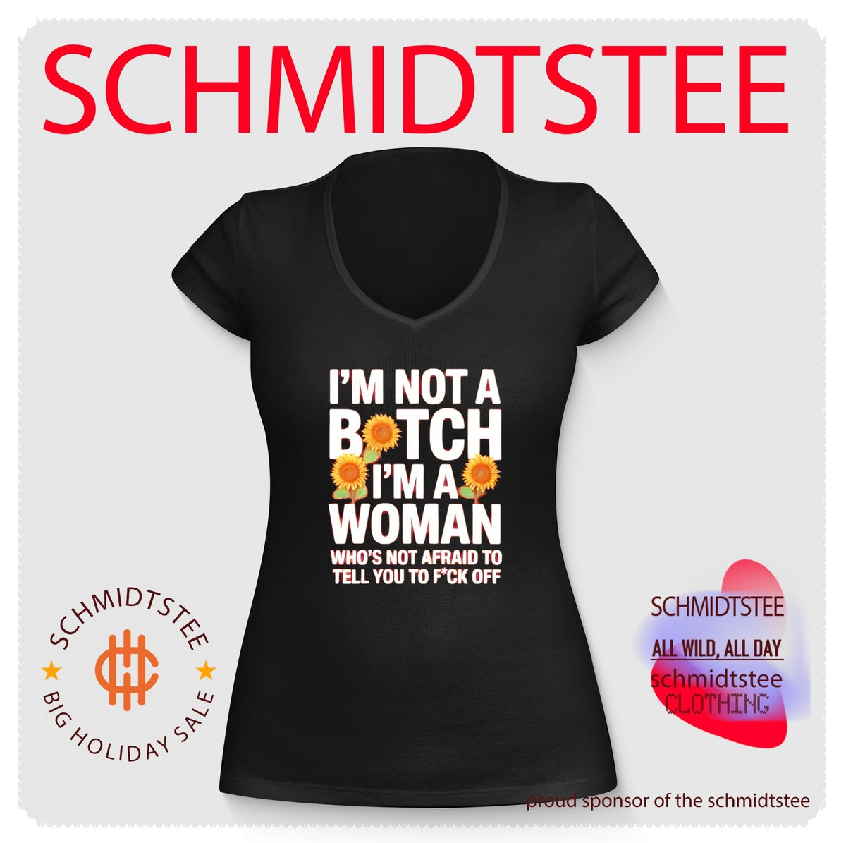 I’m Not a Bitch I’m a Woman Who’s Not Afraid to Tell You to Fck Off shirt Unisex