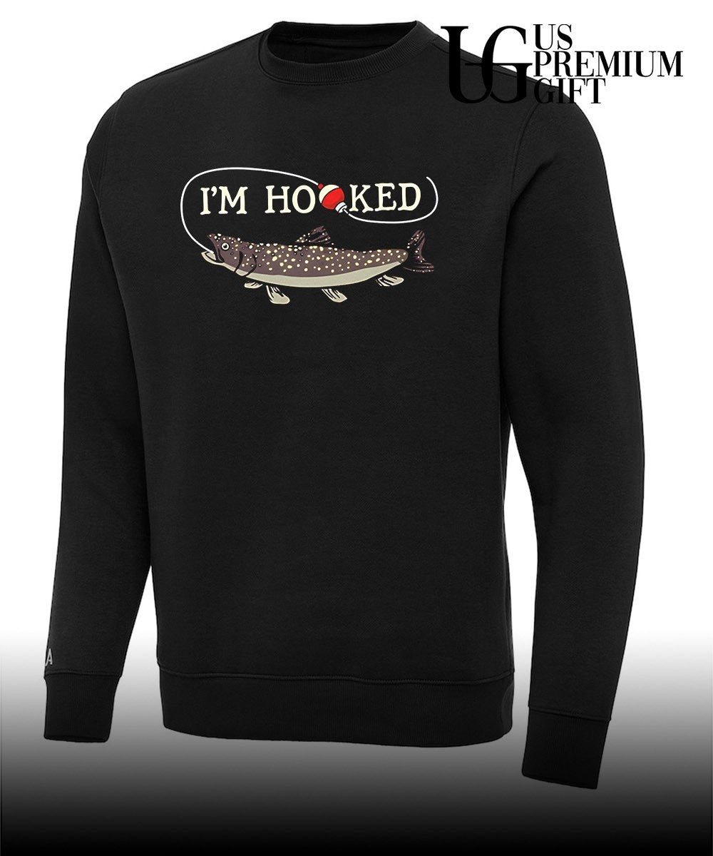 I’m hooked salmon fishing shirt Unisex