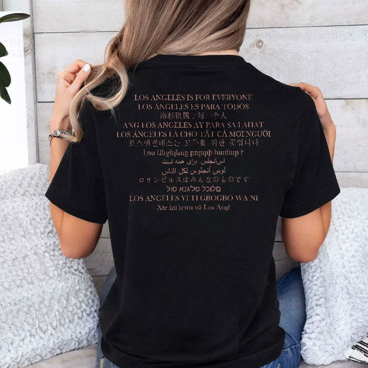 Immigrant City Football Club Los Angeles Is For Everyone Shirt Unisex