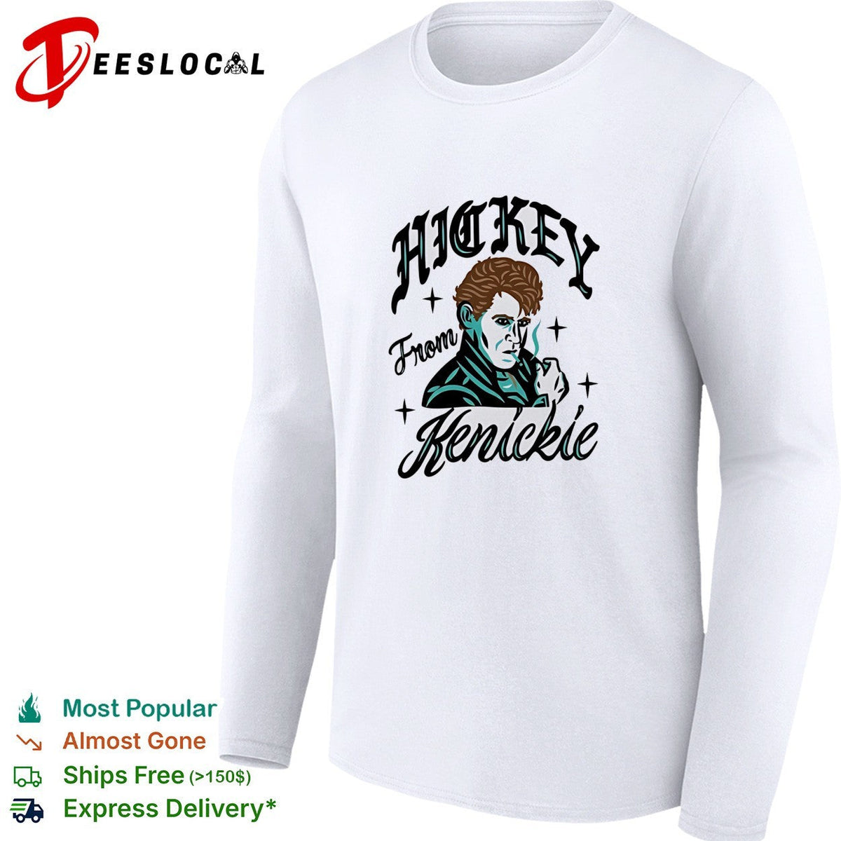 In Grease 1978 man smoking hickey from Kenickie shirt Unisex