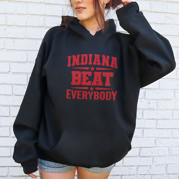 Indiana Beat Everybody T Shirt Unisex