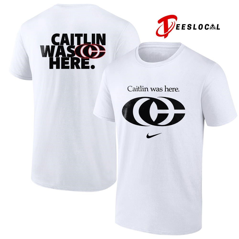 Indiana Fever Caitlin Clark Caitlin was here logo shirt Unisex