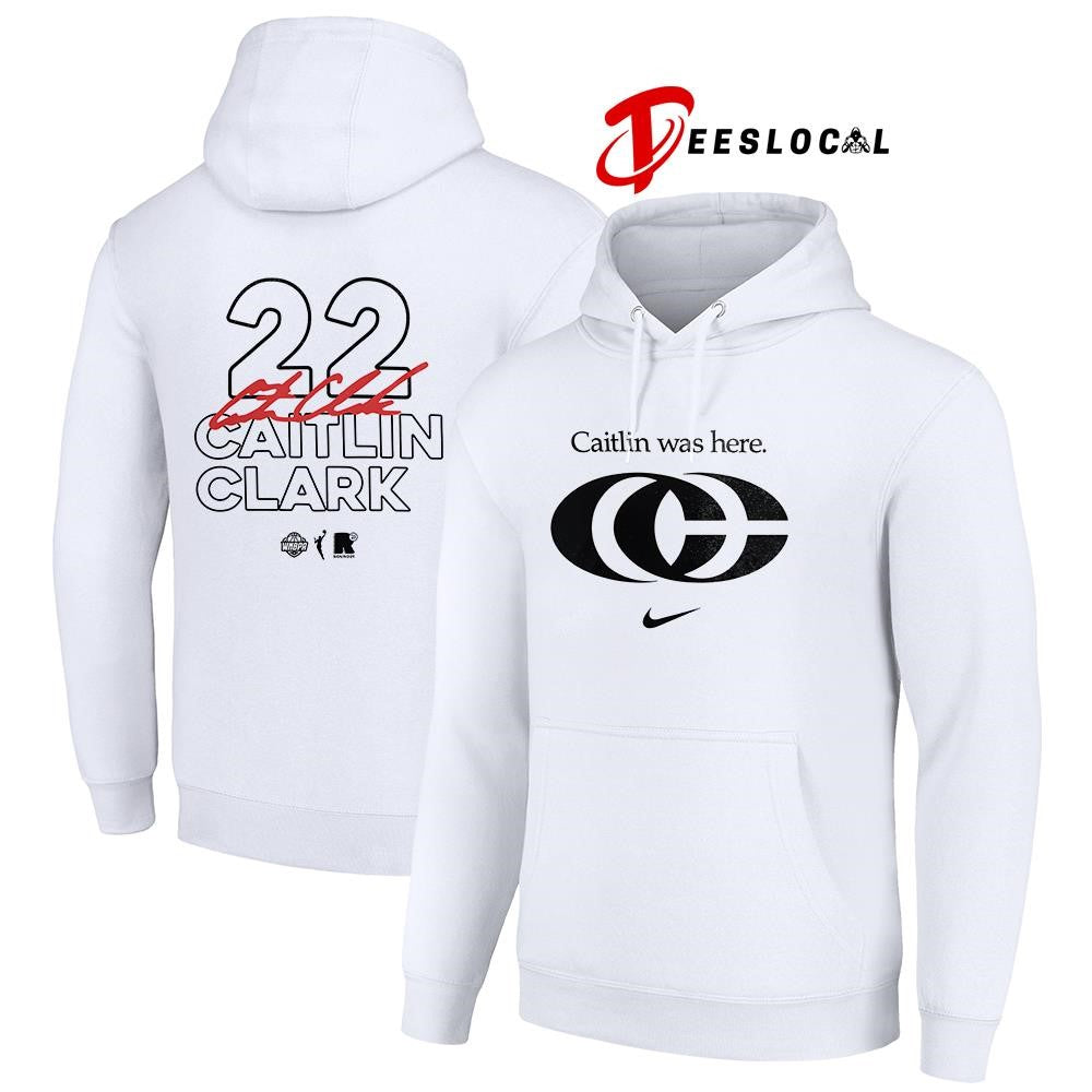 Indiana Fever Caitlin Clark Caitlin was here name and number signature shirt Unisex