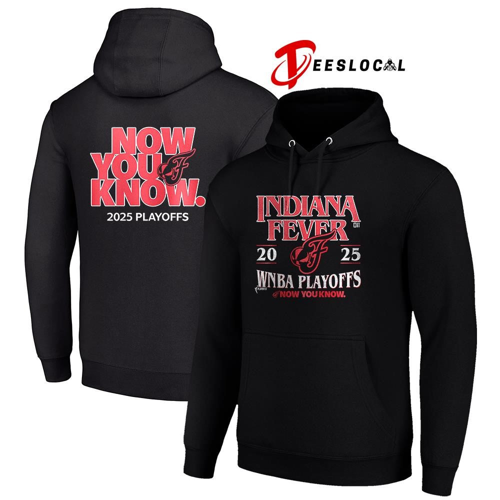 Indiana Fever Eastern conference of the WNBA playoffs now you know logo shirt Unisex